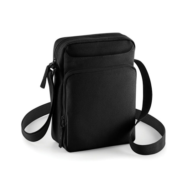 Bagbase Across Axelrem Cross Body Bag Svart - Perfet Black One Size
