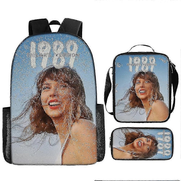 Taylor Swift Skolesett med tre deler for studenter (ryggsekk + matpose + pennal) - Perfekt Product 14