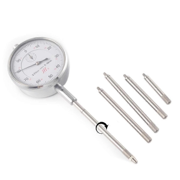 5 kpl Dial Digital Indicator HSS -osoitin Mittari Tangon Laajennus Tangon Sarja M2.5 20 40 60 80 100 mm El-Perfet