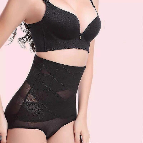 S-4XL Plus Size Slimmande Hög Midja Magekontroll Underkläder Kvinnor Shapewear Klädtillbehör Ny Body Shaper-Perfet C purple L