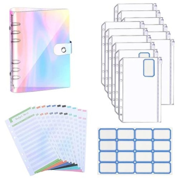 A6 Notebook Pärm Budget Pärm Organizer - Perfet