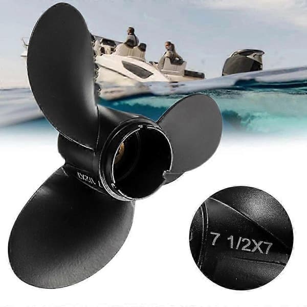 Kompatibel med Suzuki Motor 4-6HK Utombordspropeller 7 1/2 tum i diameter - Perfekt