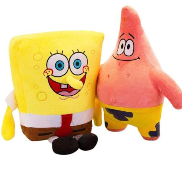 Svampbob Fyrkan Patrik Stjärna Gosedjur Mjuk leksak 35cm docka - Perfet Svampbob Fyrkant