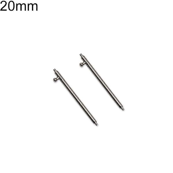 2 stk. 18/20/22 mm rustfrit stål Quick Release urrem fjederstang - Perfekt 18mm