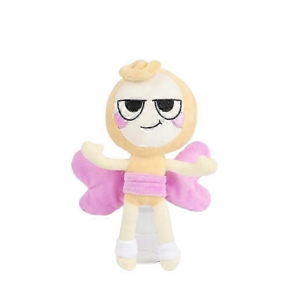 Dandys World Plyschleksak Dandys World Docka Spel Goob Boxten Blomma Plysch Gosedjur Mjuk leksak Kudde Katt Kanin Plyschdjur Peluches,pyc-Perfet MAROON