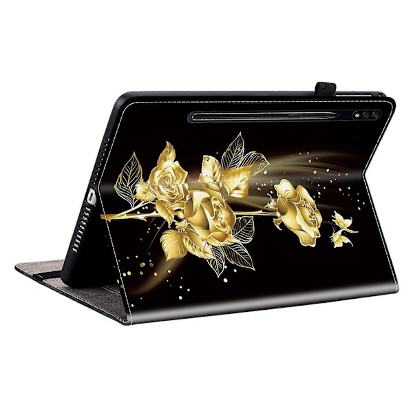 Krystaltekstur Malet Læder Tablet Case-Perfet For Samsung Galaxy Tab S7 / S8