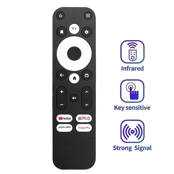 Ersättningsfjärrkontroll Kompatibel med / KM2 Plus Android TV-box Kompatibel med KM2, KM2 Plus, KM7 Plus, KD3, KD5-Perfet