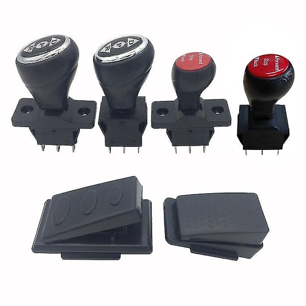 Elektriske biler for barn, elektrisk bilbryter, lekebil, elektrisk motorsykkelbryter, fjernkontrollbilbryter, motorsykkelutstyr - Perfekt Forward Backward