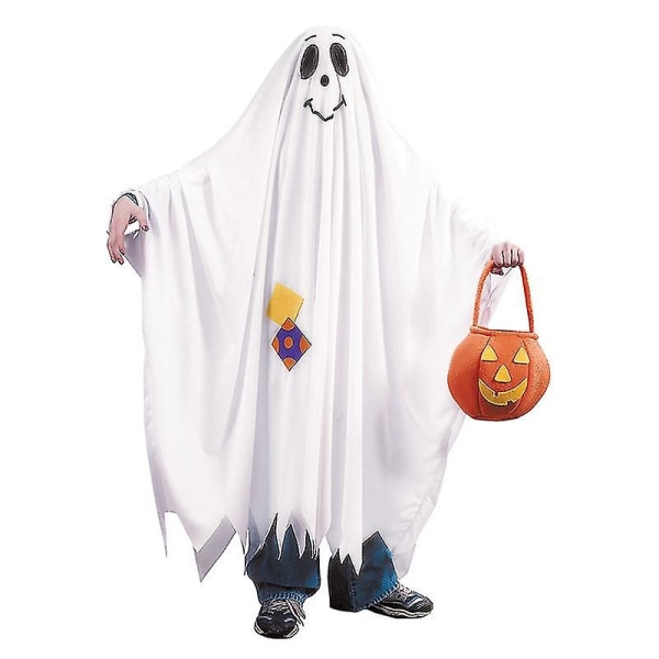 Barn Halloween Ghost Costume Rollespill Halloween Child Fancy Dress_y - Perfet S 100-110CM