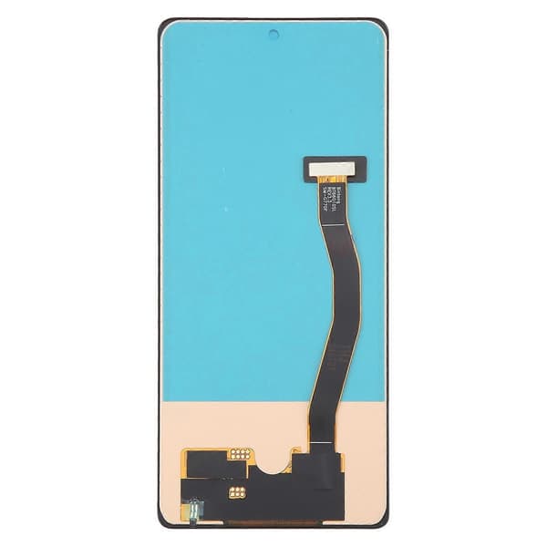 Incell Material LCD-skärm och Digitizer Komplett Montering (Stöder Inte Fingeravtrycksidentifiering) Kompatibel med Samsung Galaxy S10 Lite-Perfet