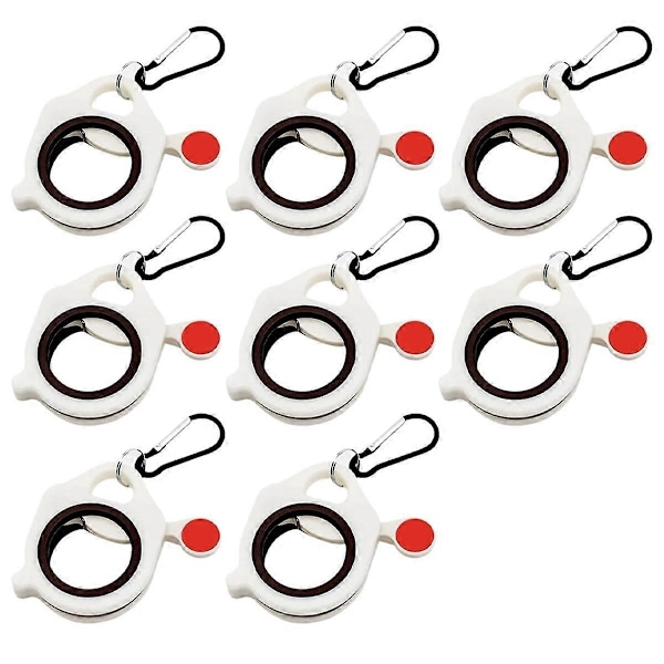 Buntbandsorganisator Kabelbuntbandsorganisator Hållare Självlysande Stark Effektiv Lösning 8 STK-Perfekt 8PCS