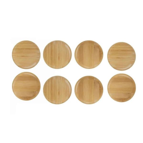8 st Vinglas Charkuteribricka topper Vinglas Charkuteribricka Bamboo Vinglas topper-Perfekt
