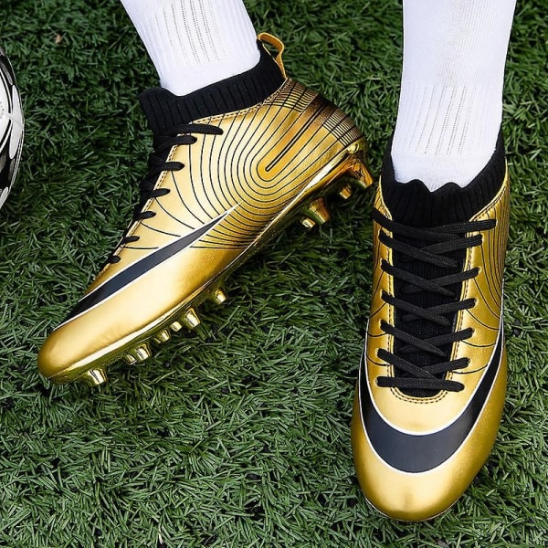 Unisex fodboldstøvler fra Ag Cleats professionel guldbelagt sål - Perfet 34