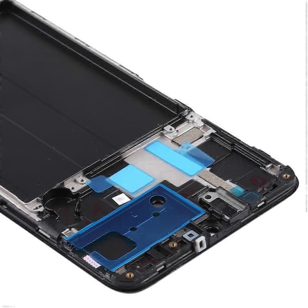 TFT LCD-skärm Kompatibel med Samsung Galaxy A70 Digitizer Komplett enhet med ram, Stöder inte fingeravtrycksidentifiering (Svart)-Perfet