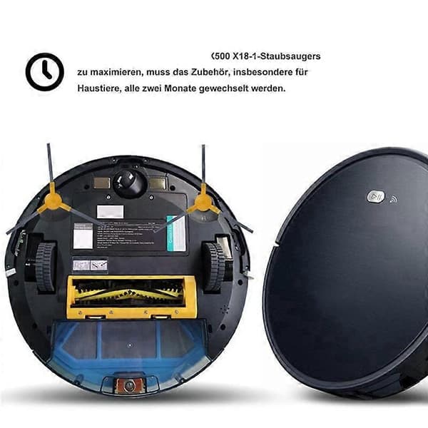 12 stk. Kompatibel med Ikhos Create NetBot S15 X500 X600 X500 Pro robotstøvsuger sidebørste - Perfekt