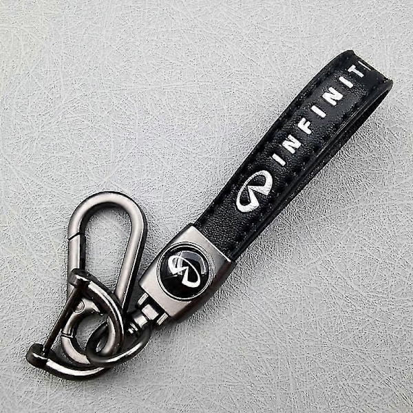 Bil Cykel Nøglering Metal Finish | Robust Nøglering | Nøglering og Krogbeslag - Perfekt Gun Color Hardware Infiniti