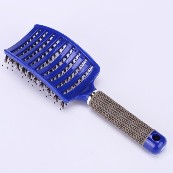 Hair Scalp Comb Hairbrush Wet Curly Detangle - Perfet Blue