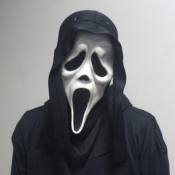 Halloween-naamio Demoni Huutava Ghostface Mask Hauska Kuolinnaamio Kauhukallon naamio - Perfet
