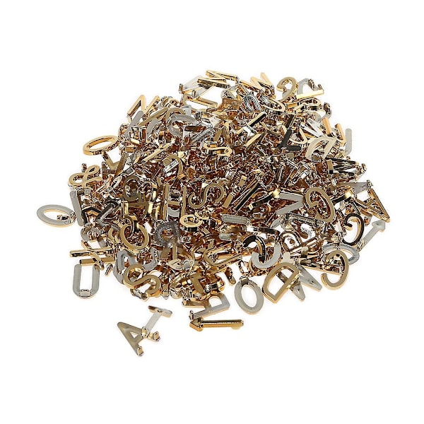 147 kirjainta, merkkiä, numeroa ja symbolia vaihdettavaksi huopa-kirjaintaululle DIY-Perfet Gold