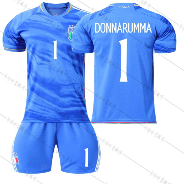 23 Europa Cup Italien Hjemme fodboldtrøje nr. 1 Donnarumma - Perfet #26