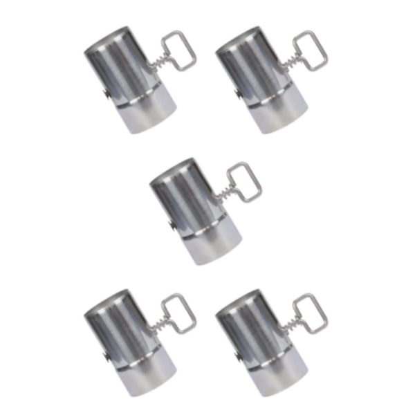 1/2/3/5 Langtidsholdbar komfur Skorsten Tilbehør til madlavning og - Perfet 6*12cm adjustable smoke pipe 5PCS