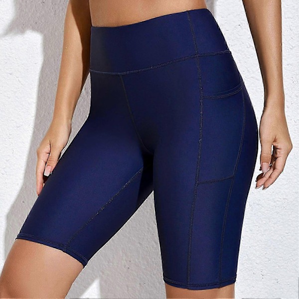 Dykkingshorts for kvinner - Reduserer gnagsår, lett, myk, hudvennlig våtdrakt, korte bukser for surfing - Perfekt Dark Blue M