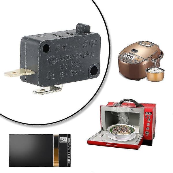Mikrovågsugnsdörr Mikrobrytare 2-stift Mikrobrytare 16a 250v Hemverktyg-Perfet
