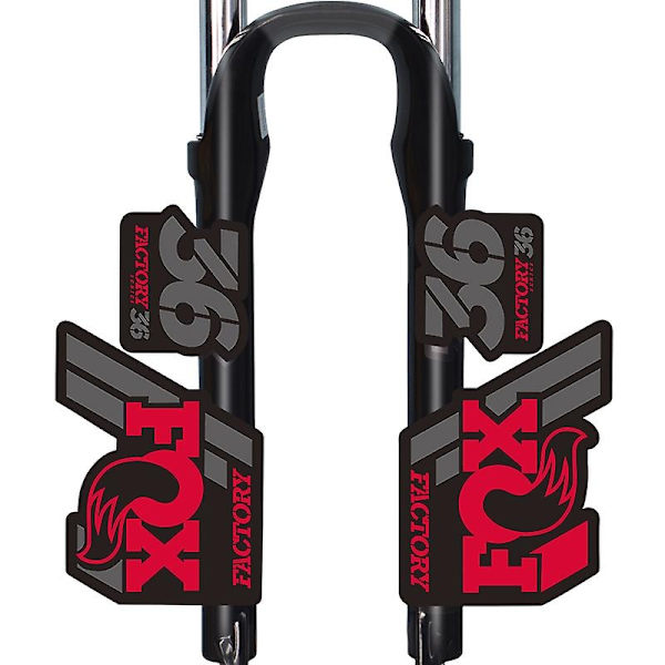 Otwoo 2018-2020 Float 36 Mountainbike Fork Stickers Mtb Speed Down Mountain 36 Seneste Front Fork Decals-Perfet white grey