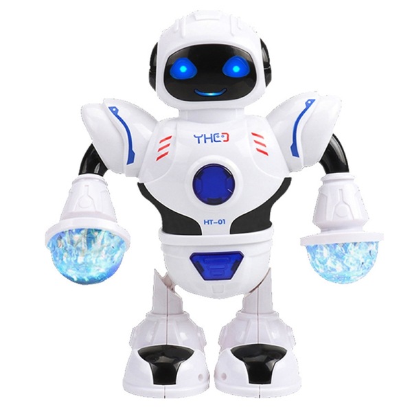 Legetøj til drenge Robot Børn Småbørn Robot 2 3 4 5 6 7 8 9 år gammel - Perfet White one size