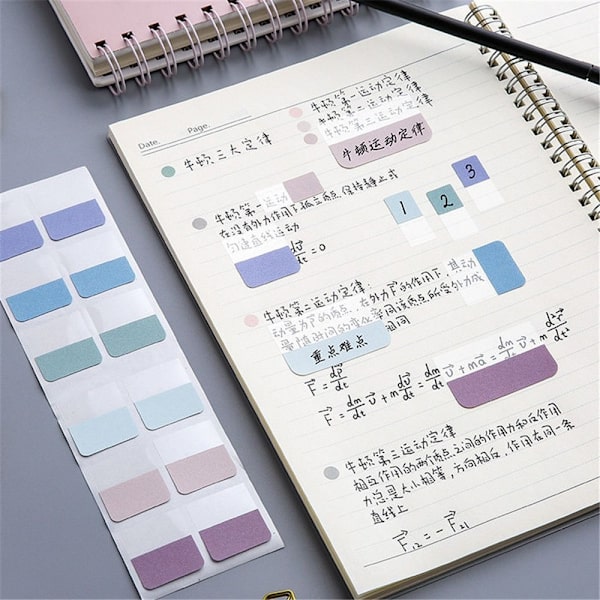 10 ark Sticky Notes Index Tabs C-LARGE