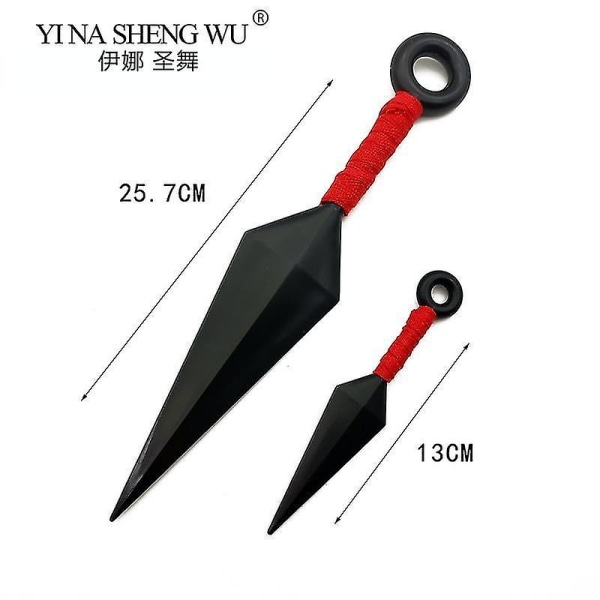 Anime Kunai Akatsuki Hatake Kakashi Shuriken Uchiha Itachi Cosplay Tillbehör Rekvisita Plast Samla - Perfet