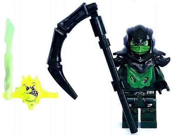 Byggklossar Figur Bad Morro Lloyd Evil och Ninja Spirit-Perfekt