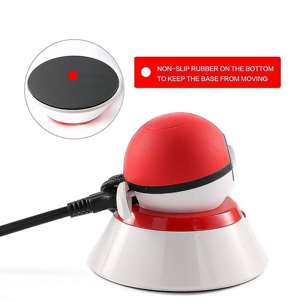Poke Ball Plus Charging ståbordsstativ til tablet - Perfet