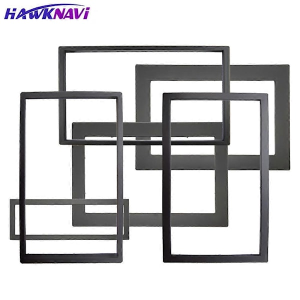 Universal 7 tommers 2Din Stereo Bil Audio Ramme Bilradio Android Spiller Modifikasjon Dekorativ Rammepanel Monteringstilbehør - Perfekt 178x100