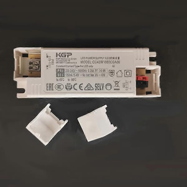 42W LED Strømforsyning 15-40V 1050mA Konstant Strøm LED Driver - Perfet