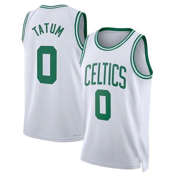 Boston Celtics Tatum No.0 Basketball Jersey T-Shirt- Perfet L