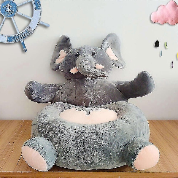 Stoppet Dyre Sofa Stol til Børn - Perfekt hugging-elephant