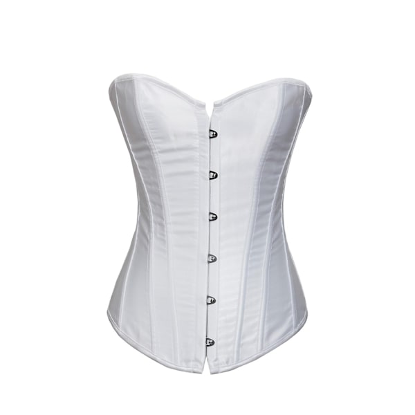 Shapewear - Europe og USA enkel korsett-topp Shape-Perfet White S
