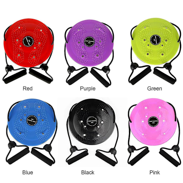 Waist Whisper Disc, Waist Whisper Exerciser, Waistwhisper - Kropsformende Talje Twist Disc - Perfekt Pink