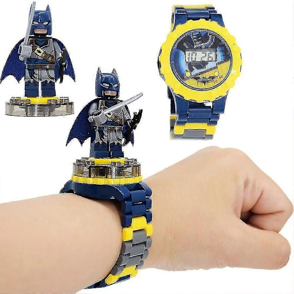 1mor Digital Batman Klockor för Flickor och Pojkar - Perfekt