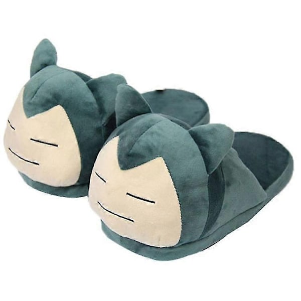Tegnefilm Kawaii Sød Efterår og Vinter Plys Hjemmesko Anime Spil Omkring Kirby Hjemme Varme Bomulds Sko-Perfekt Snorlax
