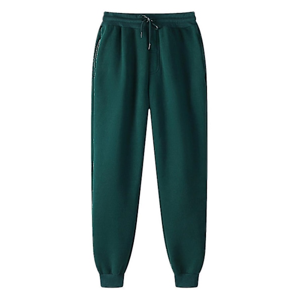 Herrebukser Sweatpants Hip-hop Bukser Leggings Polstrede Casual Bukser - Perfet Green XXL