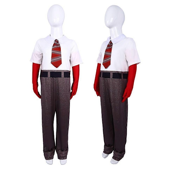 Insidan Ut 2 Cosplay Kostym Party Maskerad Jumpsuit Bodysuit-Perfekt Anger 100