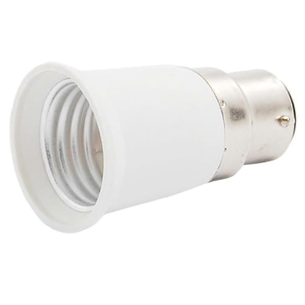 B22 til E27 Lys Lampe Pære Fatningsadapter Konverter Ny-Perfekt