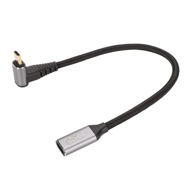 USB-C 31 hane-till-hona datakabel, stöder PD 100W snabbladdning, 10Gbps överföringshastighet, stöder 4K 60Hz upplösning, lämplig för spelkonsoler som