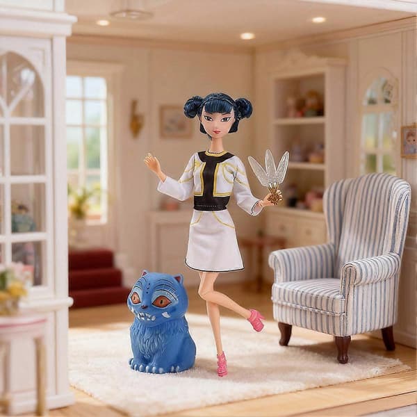 Kpop Devil Hunter Actionfigur Set - Rumi, Mira, Zoey Anime Dockor | Den Perfekta Gåvan för Fans och Samlare 3pcs
