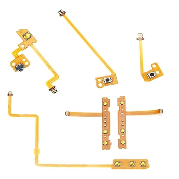 Erstatning Kompatibel med Switch JoyCon ZR ZL L SL SR Knapp Nøkkel Bånd Flex Kabel Kompatibel med NS Reparasjonskabel-Perfet