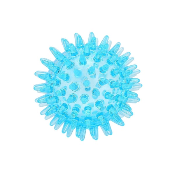 Spiky Ball Hollow Soft Transparent Strength Recovery Exercise Stress Relief Massage Ball for Hand Wrist7cm-Perfet