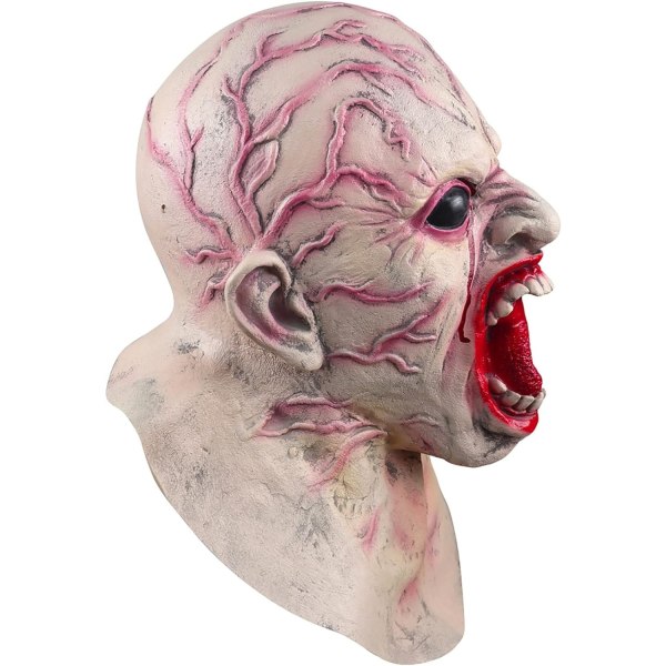 RONGbbppQ Halloween-skalle kan riva upp dubbelskiktsmask, Halloween-skräckmask - Perfet Zz