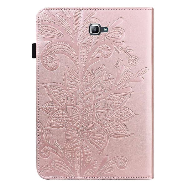 for Samsung Galaxy Tab A A6 10.1 tommer 2016 Lærveske-Perfet Rose Gold